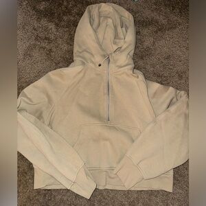 Lululemon Scuba - Cream/Tan - Size M/L